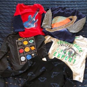 Lot of 2T Boys long sleeve shirts